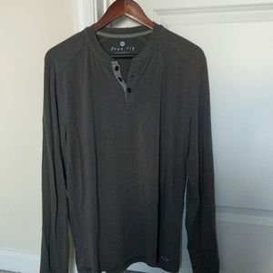 Free Fly Apparel Men's Bamboo Flex Henley, Size M